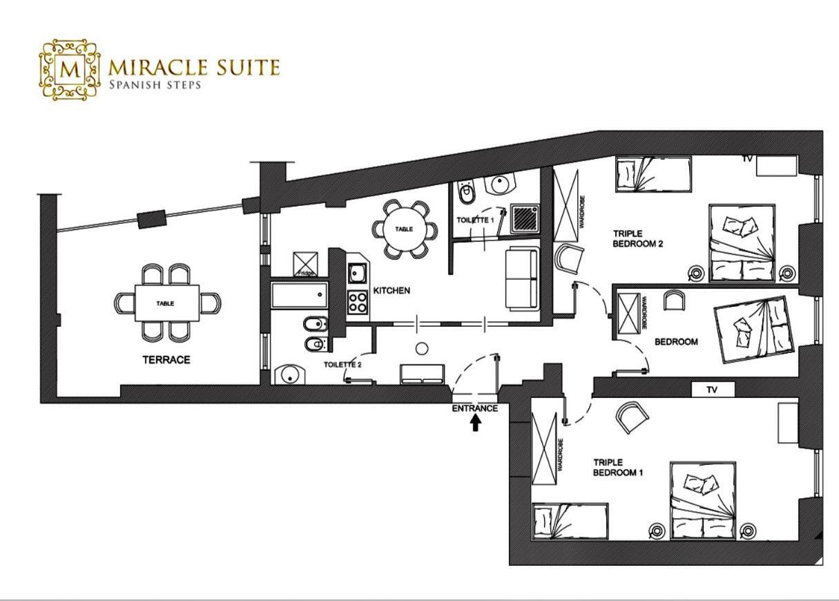 Spanish Steps Miracle Suite Róma Kültér fotó